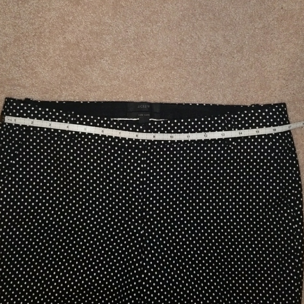 Jcrew Tiny Dot Cafe Capri - image 3